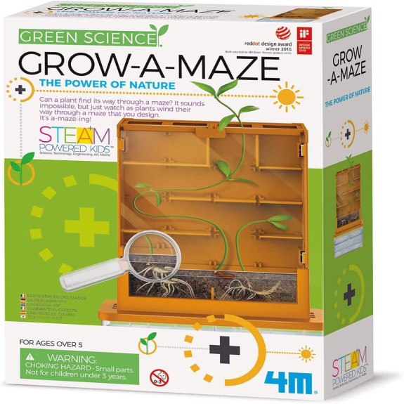 4M Kids Labs/Green Sci-Grow-A-Maze